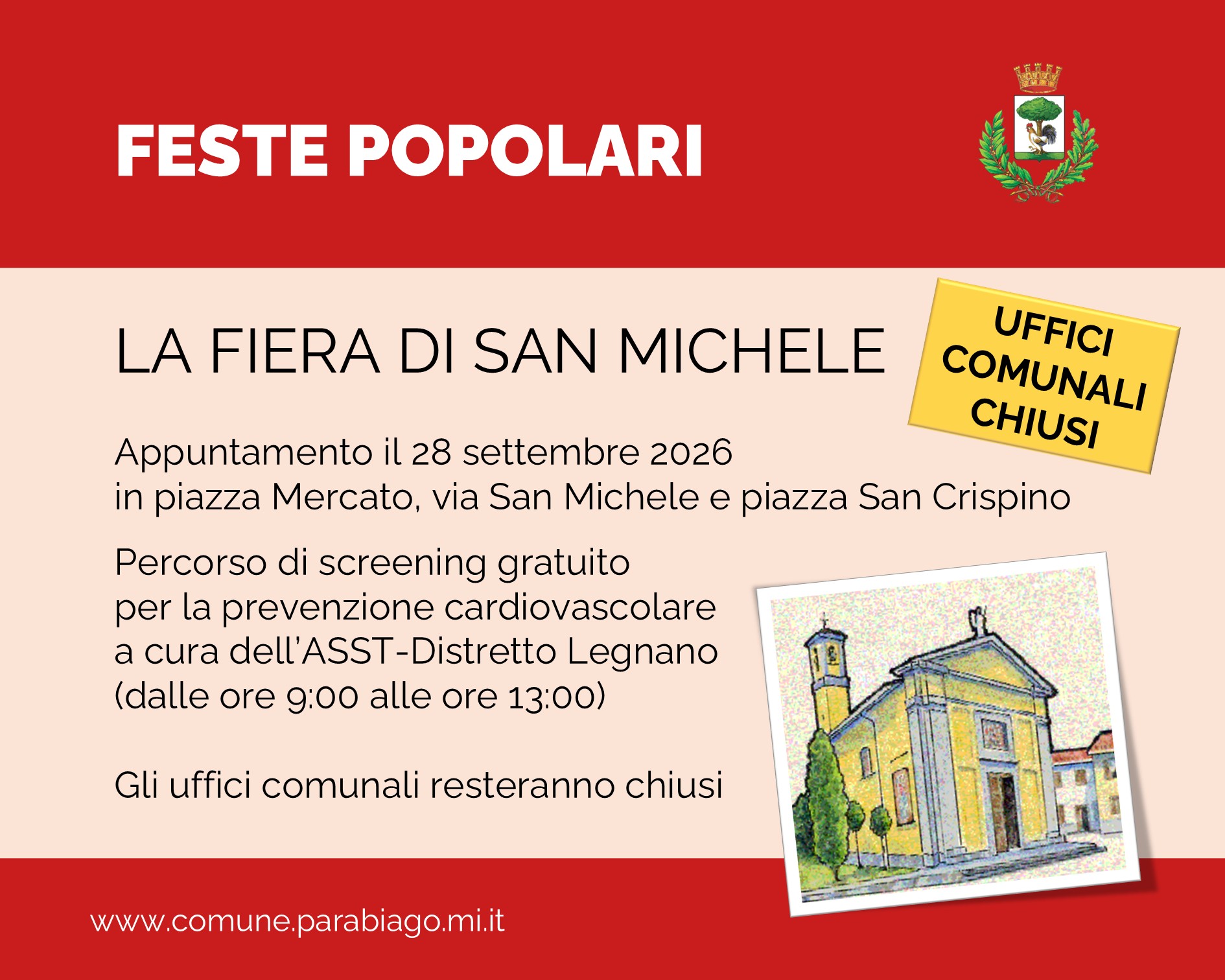 La Fiera di San Michele: la tradizionale festa popolare che accompagna la storia locale sin dal 1909.